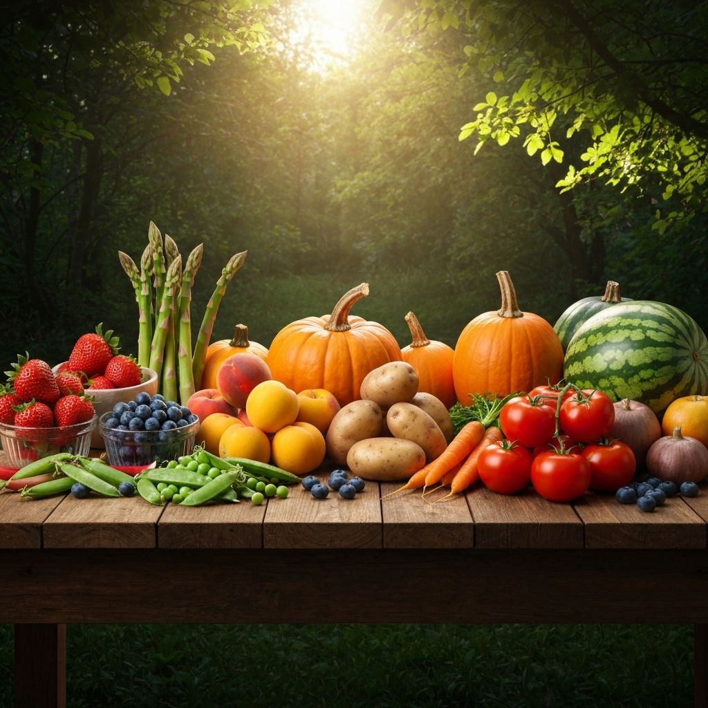 Saisonale Verfügbarkeit