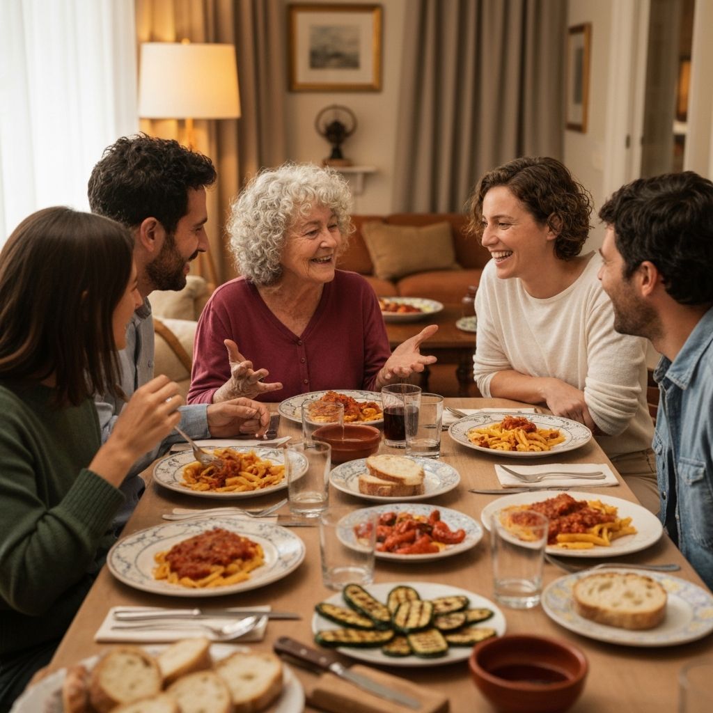 Gemeinsames Essen im Alltag